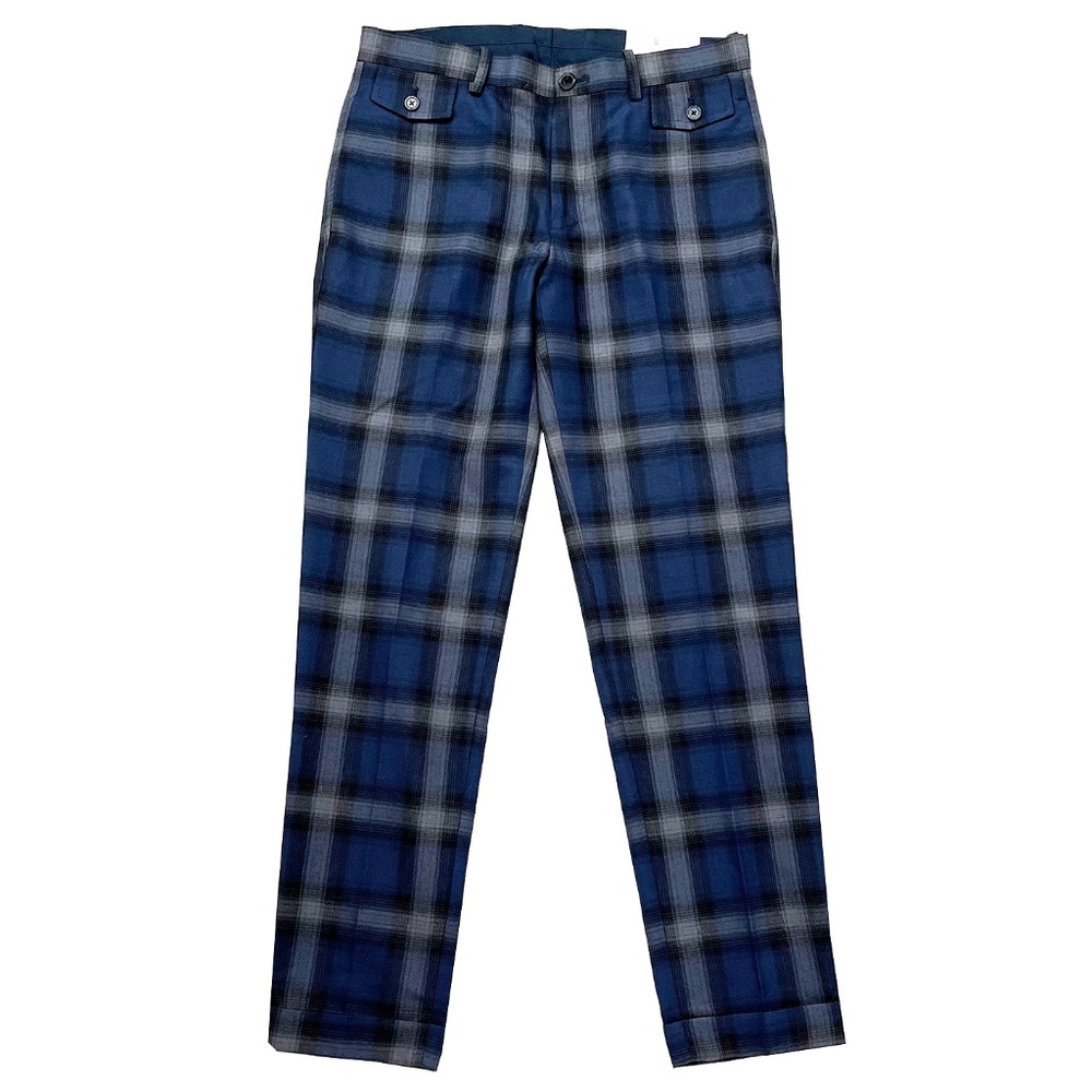 Men's Slim Fit Shadow Plaid Suit Pants by INC International Concepts NWT 29
